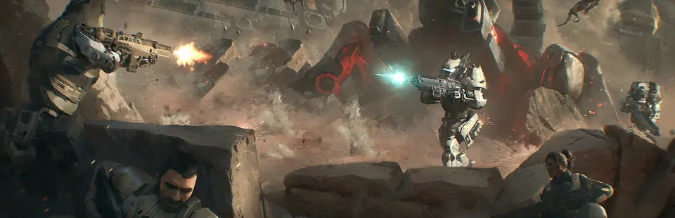 《行星边际2》(PlanetSide 2) 战场截图