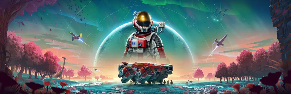 《无人深空》(No Man's Sky) 封面图